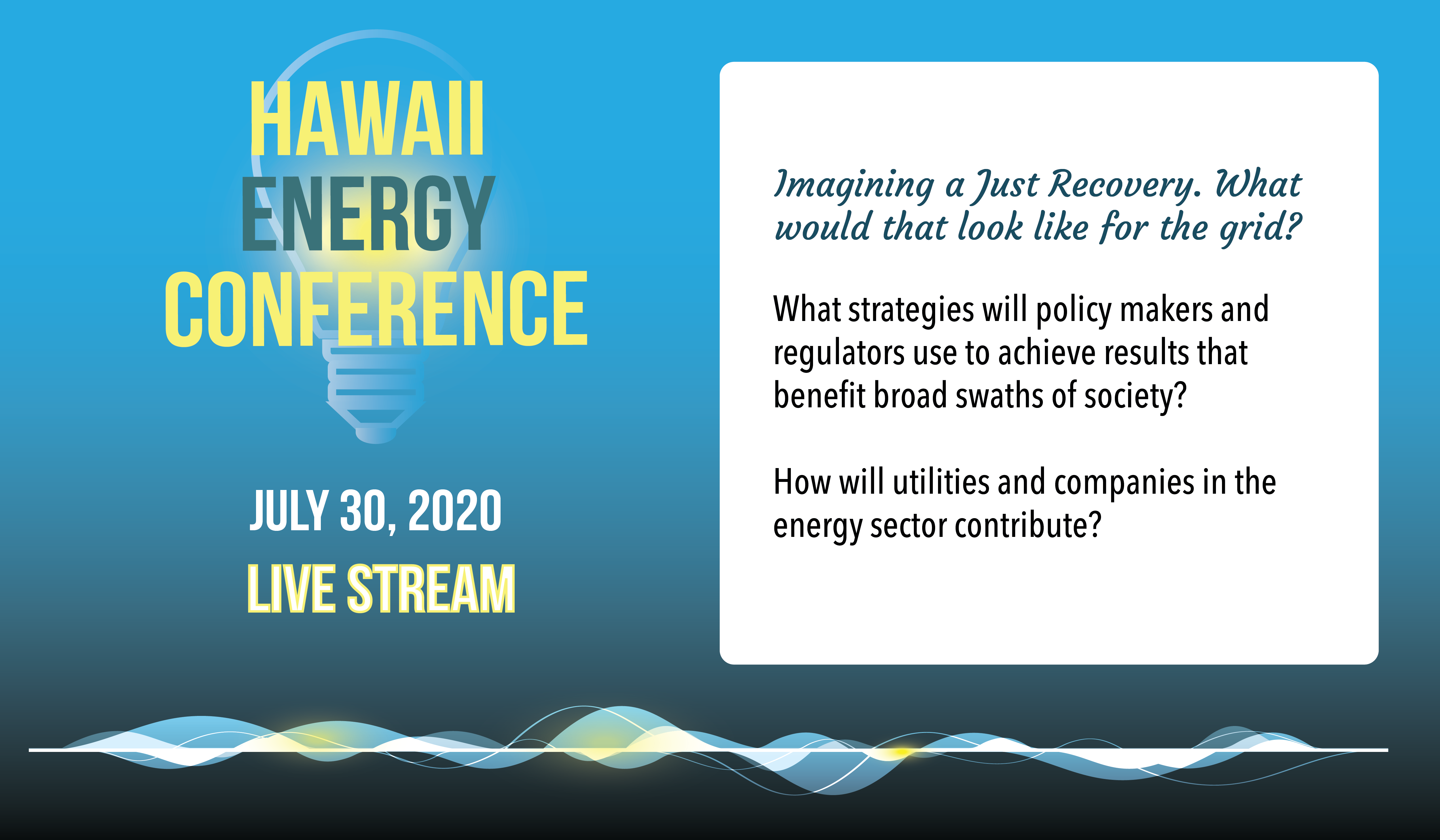 2020 Hawaii Energy Conference Imagines a Just Recovery