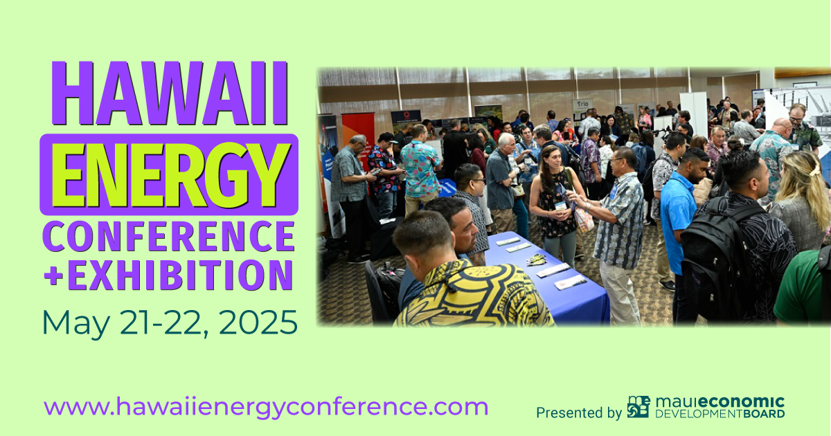 Promo image for the 2025 Hawaii Energy Conference