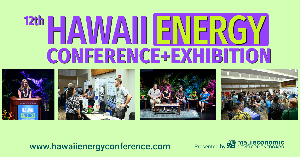 Promo image for the 2025 Hawaii Energy Conference